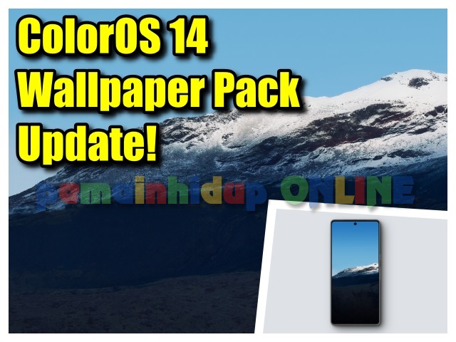 Download ColorOS 14 Wallpaper Pack Update!